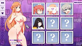 Waifu hub hentai parody game pornplay ep 7 asuna porn couch casting - from ass to mouth deepthroat