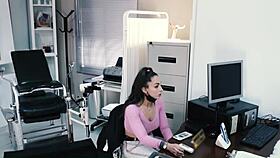 perverted doc sticks his cock in my wet pussy for therapy 😈