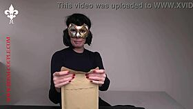 mistress noir and her friends dominated the slave in the cage with huge toys and piercings