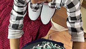 Stepbrother Teaches Stepsister Blowjob Skills