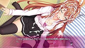 Bukkake Hentai Game 03: Lingerie Blowbang Contrast