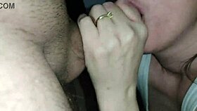 i give great amateur milf blowjob