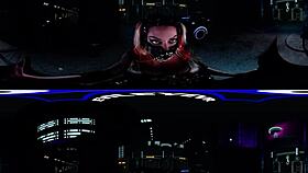 evileyevr - cyberpunk alley sex with stunning karma rx in doggystyle blowjob and bent over pov