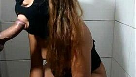 Teen 18+ Deepthroats Monster Cock With Anal Glory Hole!