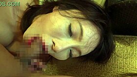 Japanese Big Boobs Milf Delivers Stunning Blowjob Action