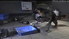 Furry compilation with fucking machine