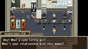 Blonde Heroine Trapped on Roof Sucks Big Tits and Ass