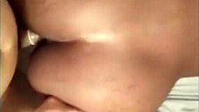 Ebony girl from Tinder gets fucked by big white cock 😍