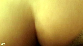 Black top cums on white bottom ass 😏