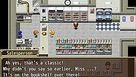 Blonde Heroine Trapped on Roof Sucks Big Tits and Ass