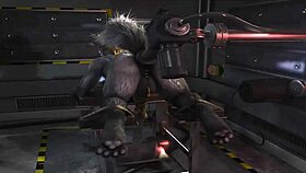 Furry compilation with fucking machine