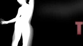 black tgirls show off their asses one year later