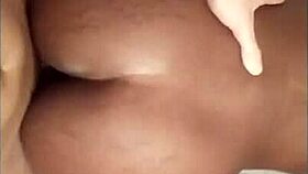 Ebony girl from Tinder gets fucked by big white cock 😍