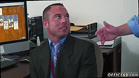 Gay teacher earns that bonus with hot photo sex!