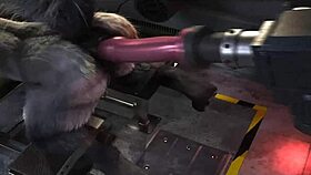 H0rs3 compilation shows wild machine action in furry scenes