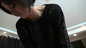 Can This Brunette Babe's Slippery Pussy Handle Public Doggystyle and Missionary?