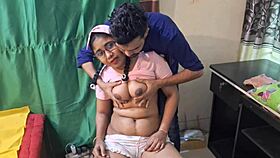 Hanif and adori enjoy at-home sex as stepbrother and stepsister