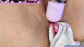 18yo Shanaxnow Shows Wet Panties for You