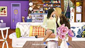 Exploring Friendship in 3D Hentai Lesbian Preview