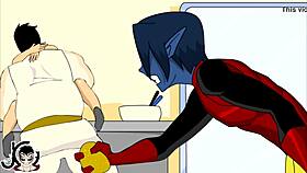 Nightcrawler's Intense Teleport Fail