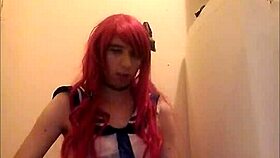 the solo trap jerks off and swallows his cum