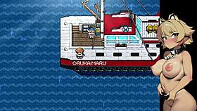 hey, check out this hentai fishing game where i confront the sea devil! 😏