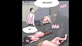 girlfriend enjoys hentai blowjob with friend in anime style