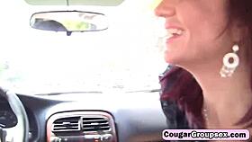 Three mature whores demand cunt fucking from young stud