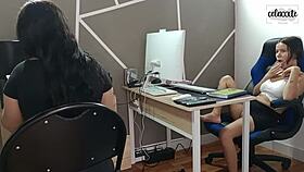 me cogi a la secretaria en la oficina del jefe