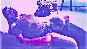 cuckie donnie slurps creampie after dick slap