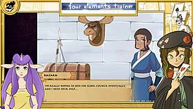 Avatar Last Airbender Trainer Part 13 Lesbians Orgy