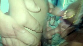 Stripping a Cute Chubby Girl and Finishing Inside Her Juicy Hole