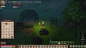 damn, building cages in mad island hentai game for wild survival!