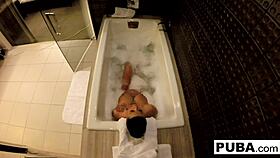 i film myself bathing sensually in the nude