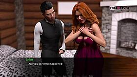 john's threesome with two vampire nurses in dusklight manor!