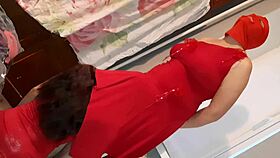 Two girls taste each other's pussies for the first time, they say excitedly