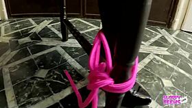 Anita Bellini In Sloppy Messy Anal Food Sex Slave Training