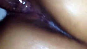Anal sex and redbone lovers in a retro blue film