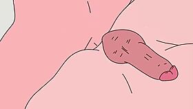 Bakugo fucks Deku bareback in anime hentai