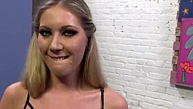 alysha rylee worships big black cock in foot fetish