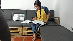 Amateur Deepthroat And Doggystyle Fucking With Cum