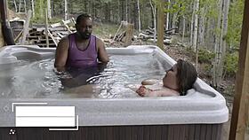 bts with zo snow and foxy rose at the zo denver bash jacuzzi