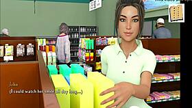 Being a dik chick route 1 with big tits teen brunette