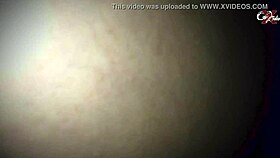 morena colegiala lies on bed, horny for assfucking. 'fill my ass with your verga' she begs