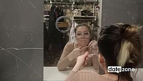 I-I saw this pregnant babe with glasses from datezone just masturbating all alone, it was so hot.