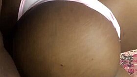 Ebony BBW Teases with Doggystyle Monster Cock