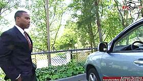 Busty Dark Haired Slut With Natural Tits Receives Intense Facial Cumshot