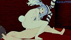 Nekomata Okayu And Usada Pekora Intense Sex - Hololive Vtuber Hentai