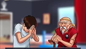 Exploring summertime saga episode 56 with anime characters and homemade adventures