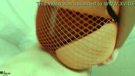 I fucked my beautiful stepsister mafer in the shower with her stockings